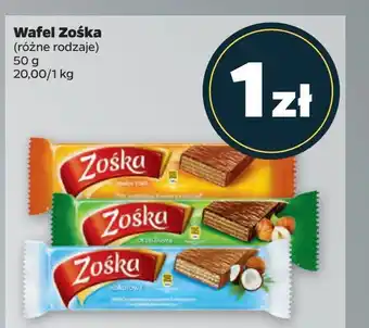 Netto Wafelek orzechowy Zośka oferta
