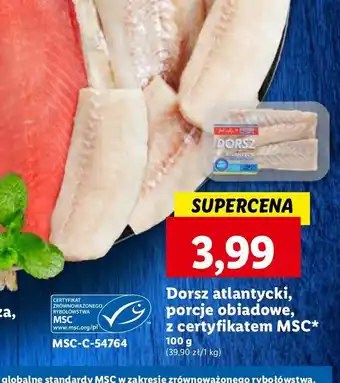 Lidl Dorsz filet bez skóry Abramczyk oferta