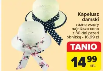 Carrefour Kapelusz oferta
