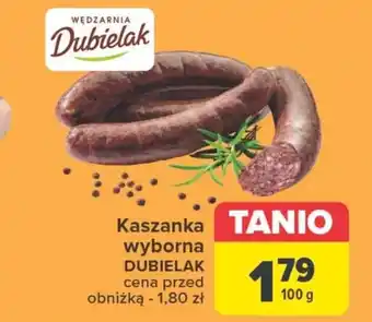 Carrefour Kaszanka Dubielak oferta