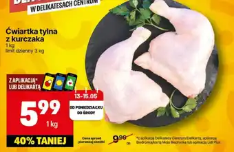 Delikatesy Centrum Ćwiartka z kurczaka Biedronka oferta