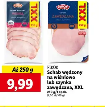 Lidl Schab wędzony Pikok oferta