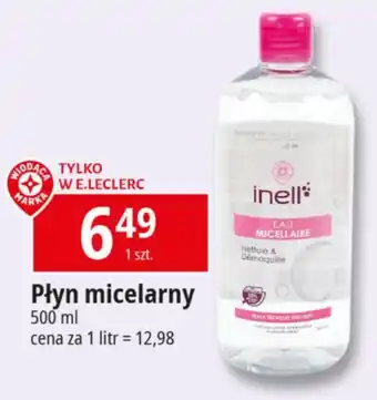 E.Leclerc Płyn micelarny Inell oferta