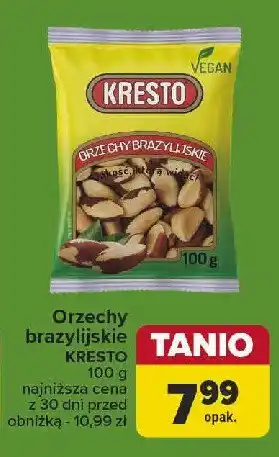 Carrefour Orzechy brazylijskie Kresto oferta