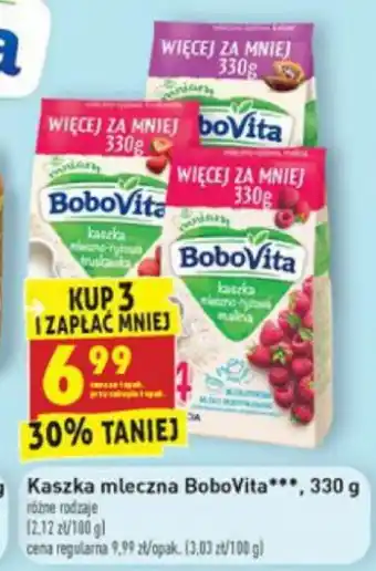 Biedronka Kaszka mleczna BoboVita 330g oferta