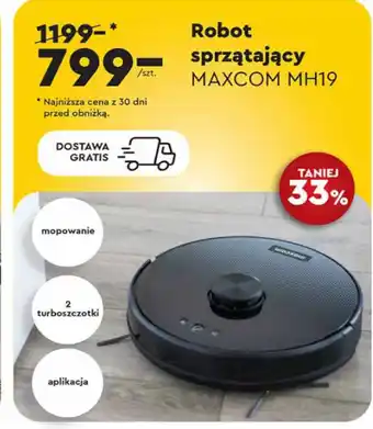 Biedronka Robot sprzątający Maxcom oferta