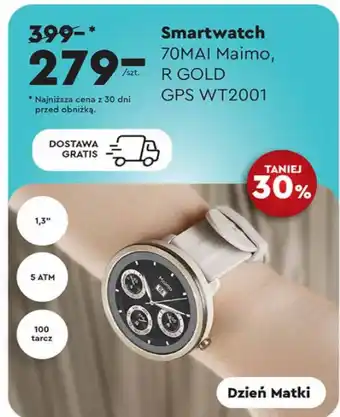 Biedronka Smartwatch Maimo oferta