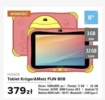 Rebel Electro Tablet Krüger&Matz oferta