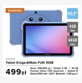 Rebel Electro Tablet Krüger&Matz oferta