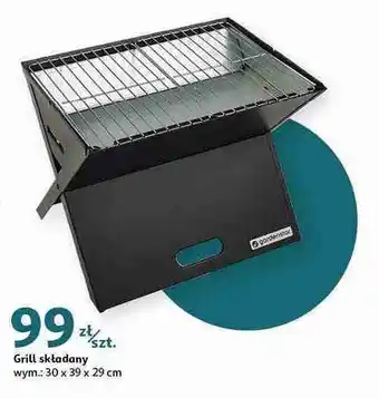 Auchan Grill składany 30 x 39 29 cm Garden Star oferta