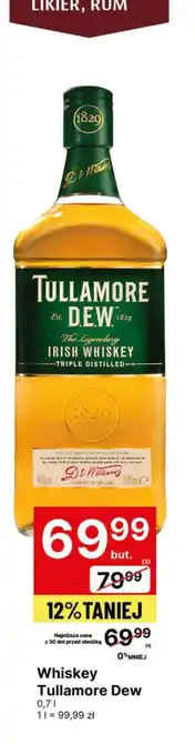 Delikatesy Centrum Whiskey Tullamore Dew Original oferta