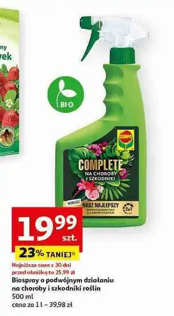 Auchan Spray na choroby i szkodniki 2w1 Compo oferta