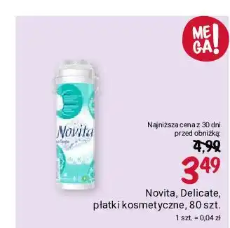 Rossmann Płatki kosmetyczne Novita Delicate oferta