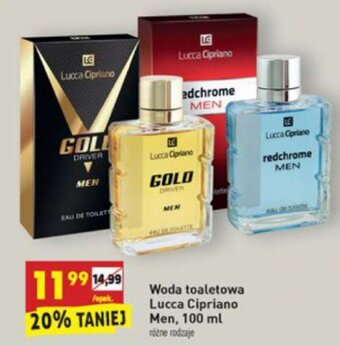 Biedronka Woda toaletowa Lucca Cipriano Men 100ml oferta