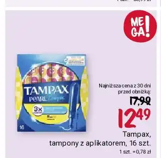 Rossmann Tampony regular Tampax Compak Pearl oferta