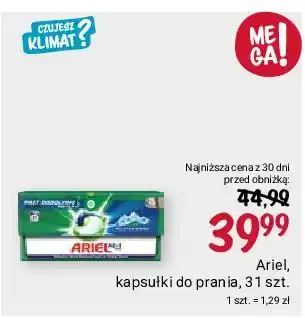 Rossmann Kapsułki do prania mountain spring Ariel All In 1 oferta