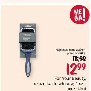 Rossmann Szczotka do włosów For Your Beauty oferta