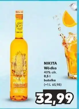 Kaufland Wódka Nikita Vodka oferta