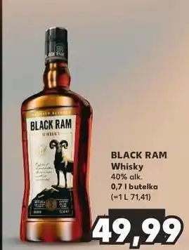 Kaufland Whisky Black Ram Premium Blended oferta