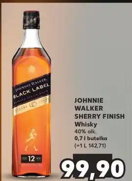 Kaufland Whisky Johnnie Walker Black Label Sherry Finish oferta