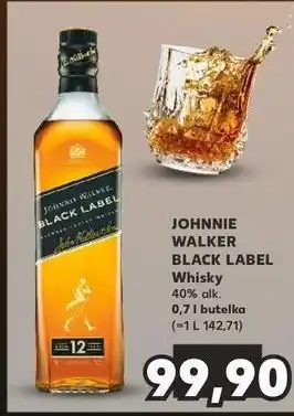 Kaufland Whisky Johnnie Walker Black Label oferta