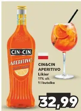 Kaufland Vermouth Cin&Cin Aperitivo oferta