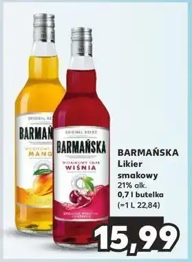 Kaufland Wódka Barmańska Wiśniowa oferta