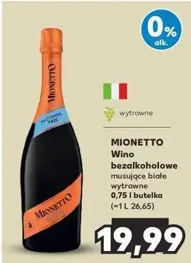 Kaufland Wino Mionetto 0.0% oferta