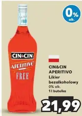 Kaufland Vermouth Cin&Cin Aperitivo Free oferta