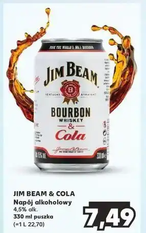 Kaufland Drink Jim Beam & Cola oferta