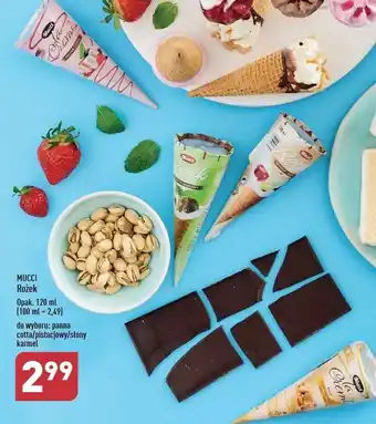 ALDI Rożek panna cotta Mucci oferta