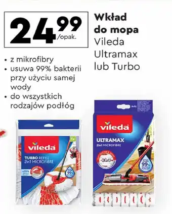Biedronka Wkład ultramax Vileda oferta