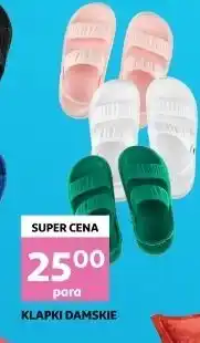 Auchan Klapki damskie oferta