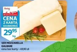 Auchan Ser mozzarella Galbani oferta