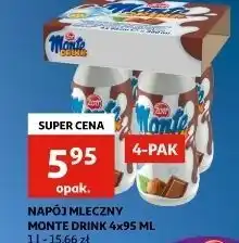 Auchan Napój mleczno-czekoladowy Zott Monte Drink oferta