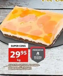Auchan Ciasto czekoladowe pomarańczowe oferta