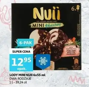 Auchan Lody na patyku mini adventure java vanilla + italian roasted hazelnut Nuii oferta