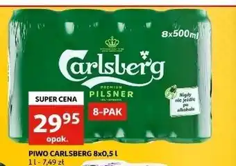 Auchan Piwo Carlsberg oferta