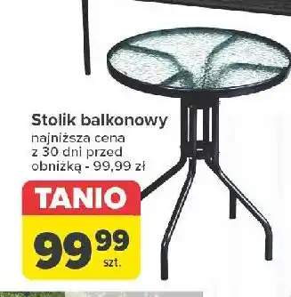 Carrefour Stolik balkonowy oferta