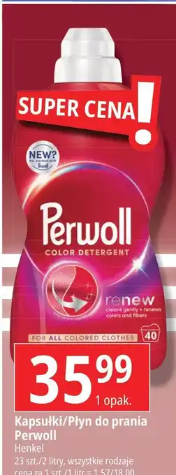 E.Leclerc Kapsułki do prania Perwoll Renew Color oferta