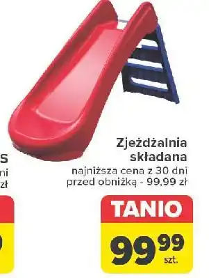 Carrefour Zjeżdżalnia składana 131.5 x 48.5 72 cm oferta