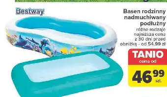 Carrefour Basen rodzinny Bestway oferta