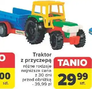 Carrefour Traktor z przyczepą oferta