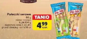 Carrefour Paluszki serowe original Pik-Nik Kids oferta