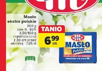 Carrefour Masło ekstra Mlekovita Polskie oferta