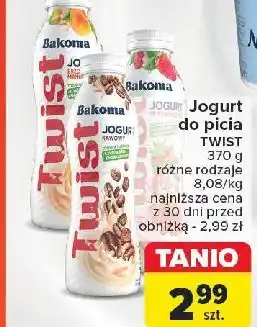 Carrefour Jogurt kawowy Bakoma Twist oferta