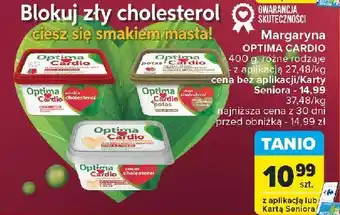 Carrefour Margaryna Optima Cardio O Smaku Masła oferta