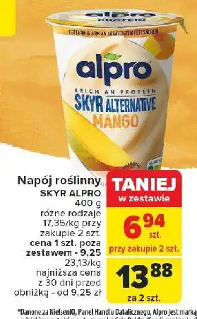 Carrefour Jogurt mango Alpro Skyr Style oferta