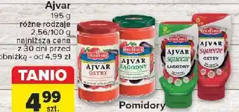 Carrefour Pasta ajvar ostry Podravka oferta