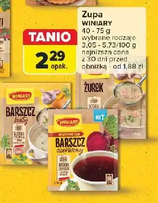 Carrefour Barszcz biały Winiary oferta